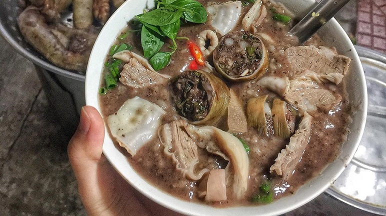 Hình ảnh món cháo lòng