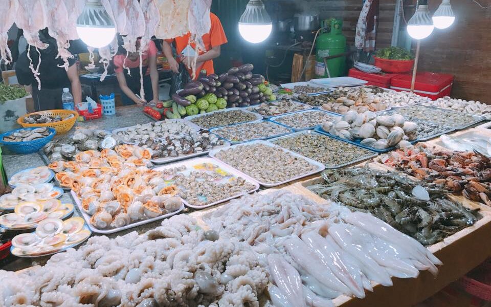 Hình ảnh chợ hải sản Vũng Tàu