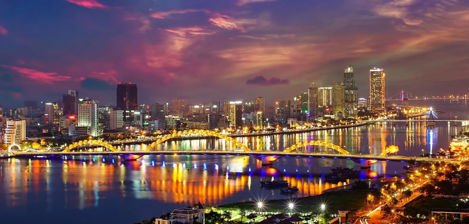 Thành phố Đà Nẵng về đêm