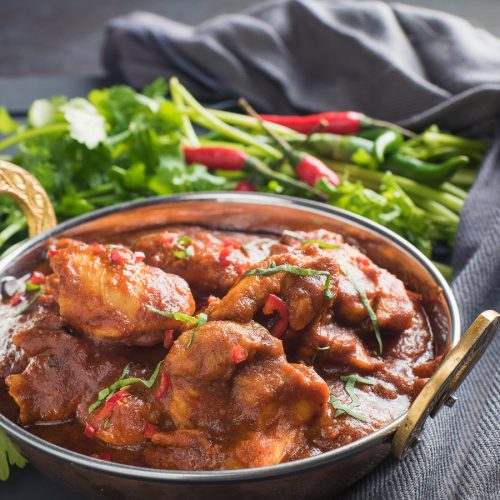 Hình ảnh món gà hầm cay