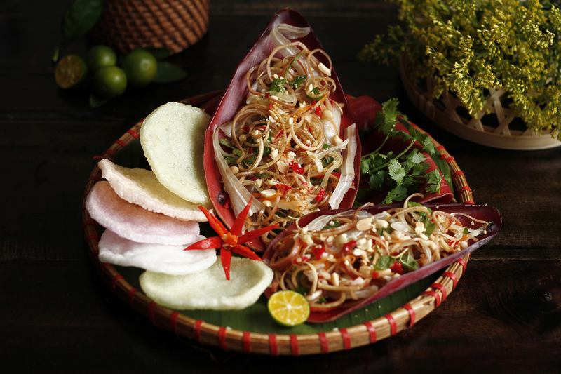 Hình ảnh gỏi hoa chuối