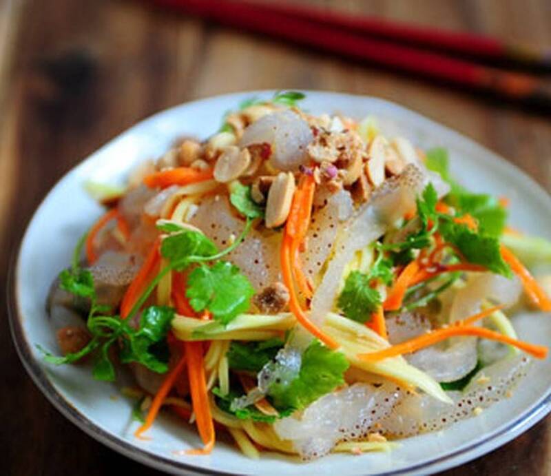Hình ảnh gỏi sứa