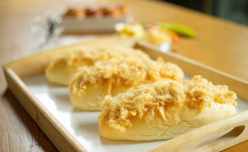 Hình ảnh bánh mì chà bông phô mai