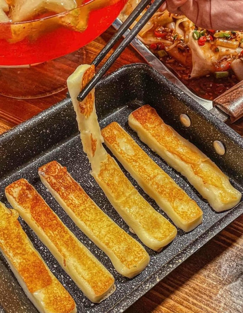 Hình ảnh phô mai sữa nướng