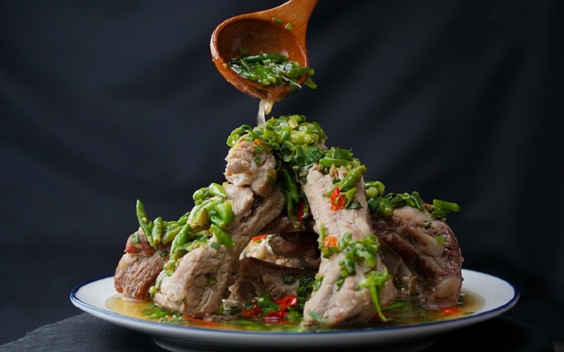 Hình ảnh món sườn cay Thái Lan