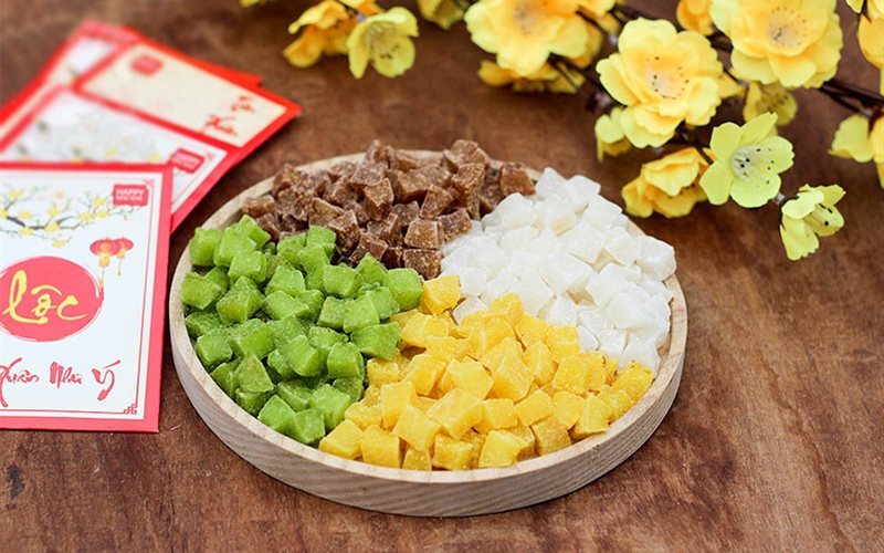 Mứt Tết: Hương vị ngọt ngào, tượng trưng cho sự an khang