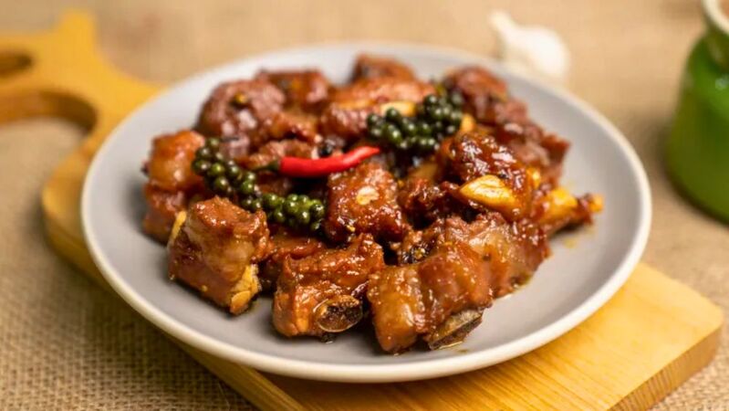 Hình ảnh sườn rim mật ong