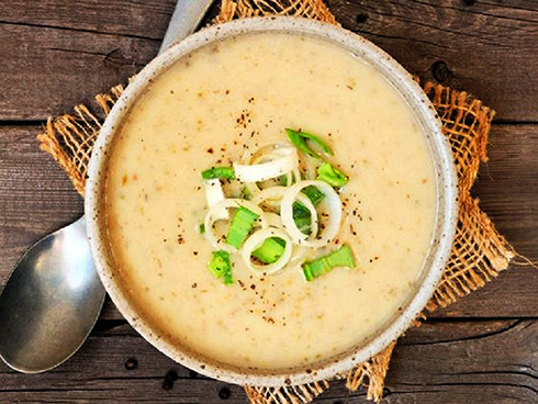Hình ảnh món súp khoai tây