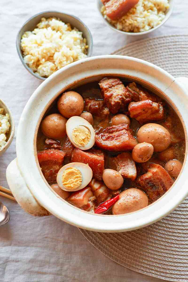 Hình ảnh thịt kho trứng