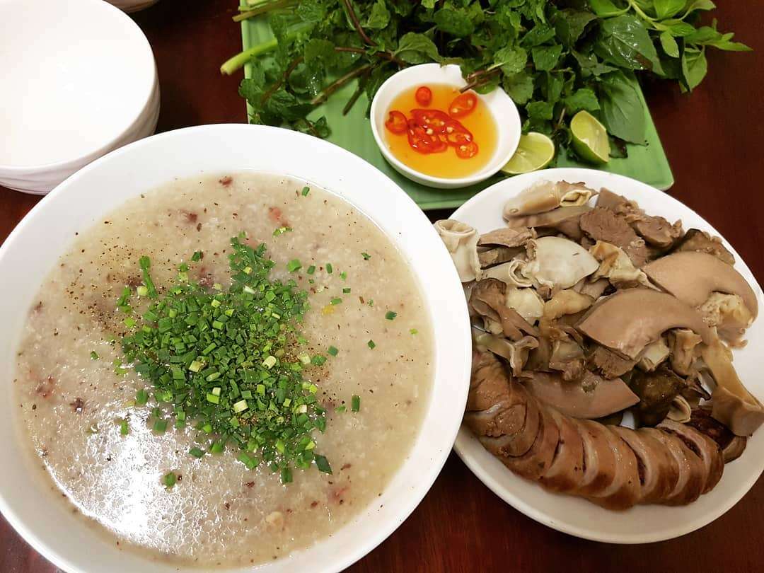 Cháo lòng Vĩnh Phúc