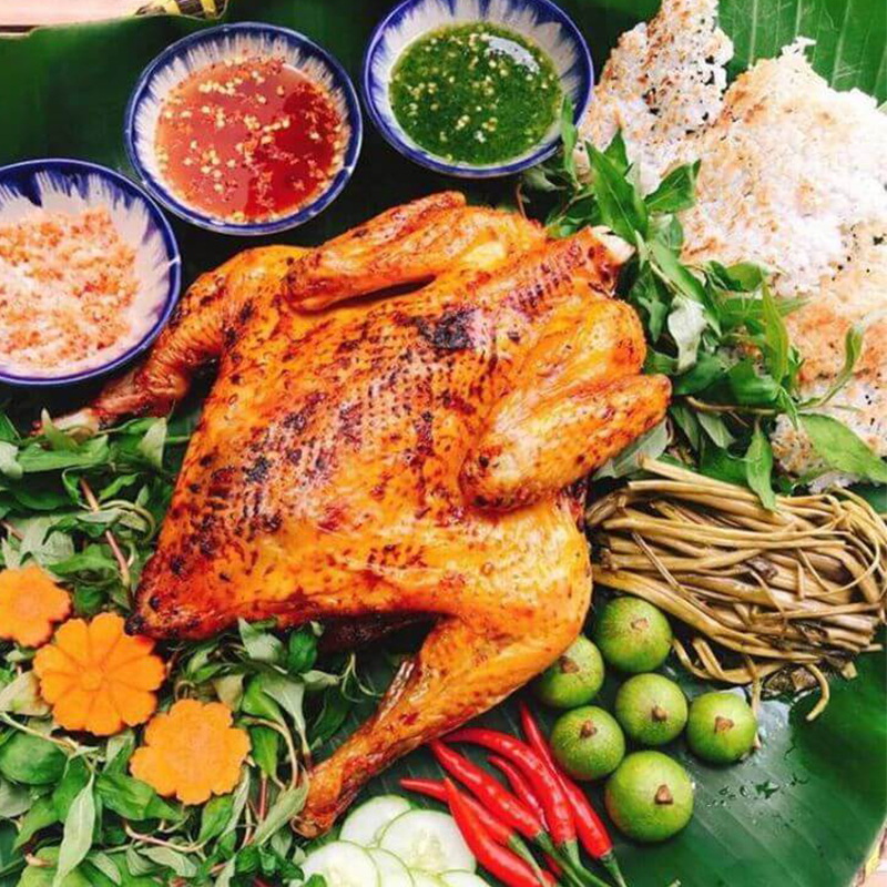 Gà nướng sả Miền Nam