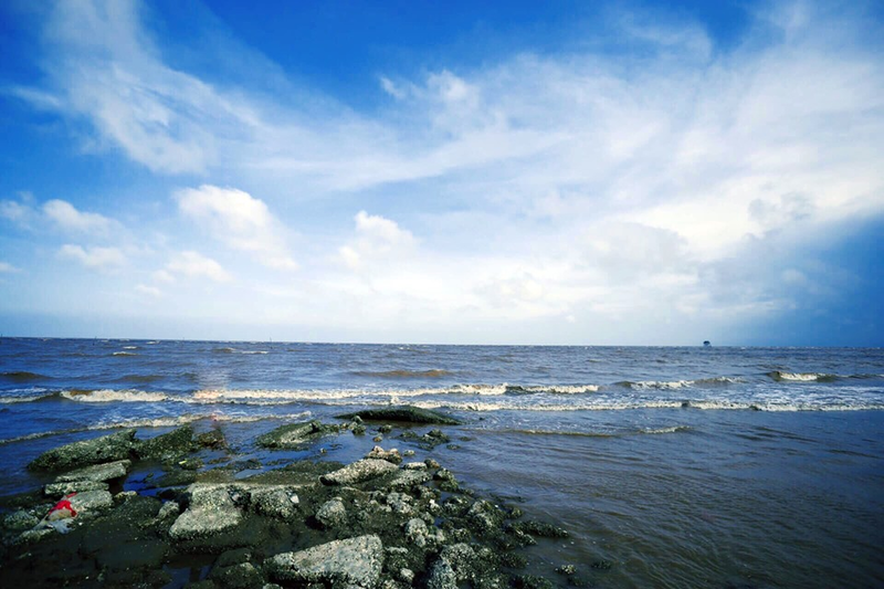 Hình ảnh bãi biển Cồn Nổi 