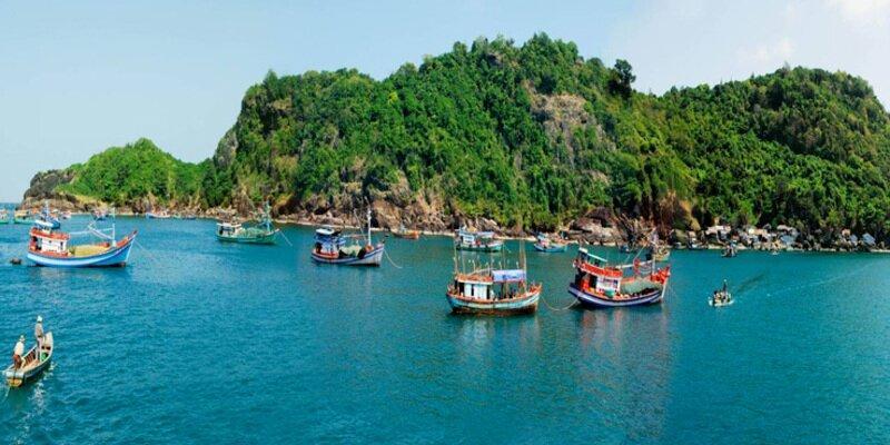 Hình ảnh bãi biển Hòn Khoai