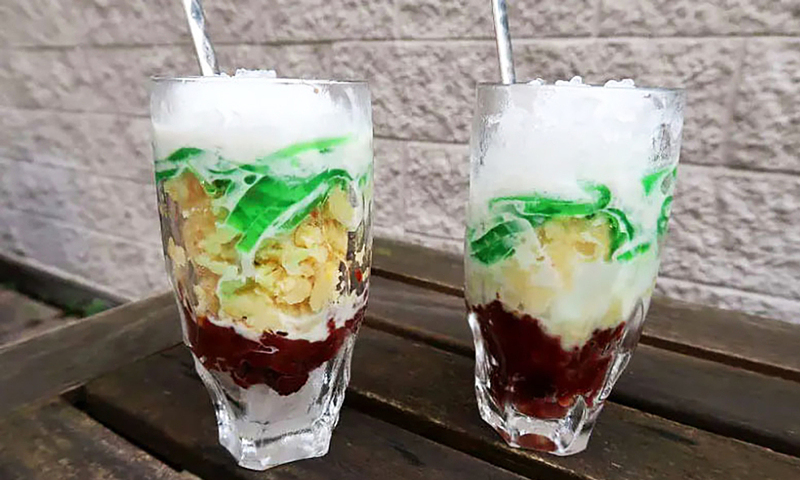 Hình ảnh chè ba màu