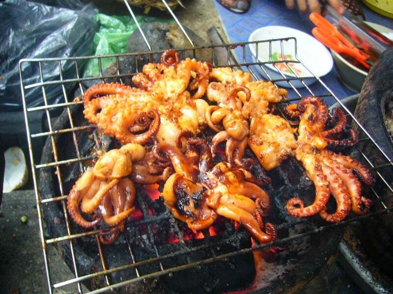 Hình ảnh mực nướng