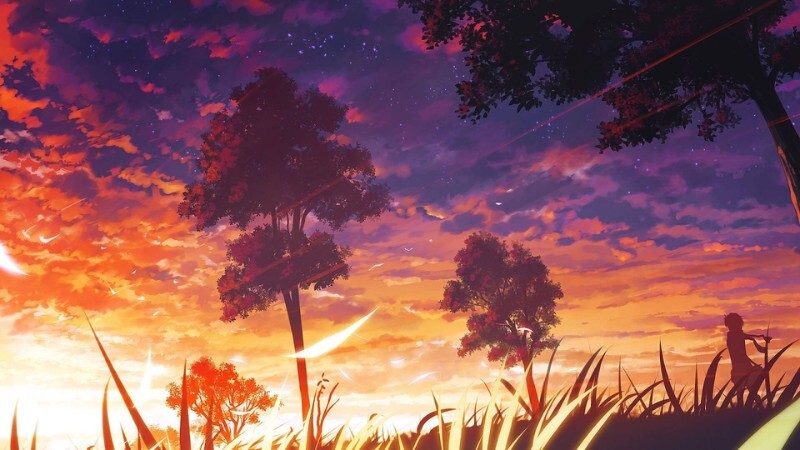 Vẻ đẹp thiên nhiên qua góc nhìn anime
