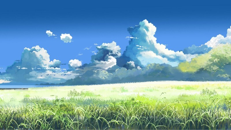 Hình ảnh thiên nhiên qua góc nhìn anime