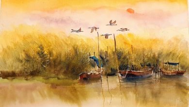 Hình ảnh thiên nhiên qua tranh