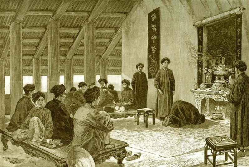 Hình ảnh văn hóa thờ cúng tổ tiên