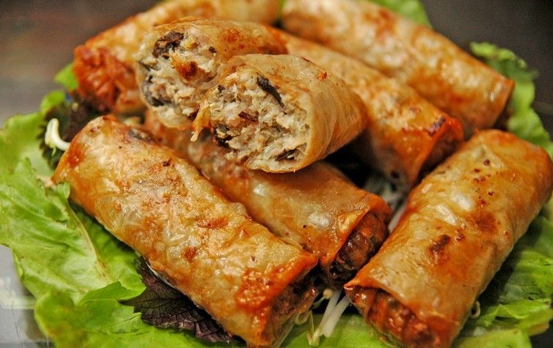 Nem cuốn Hà Tĩnh