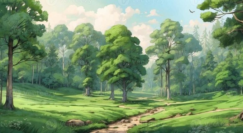 Vẻ đẹp thiên nhiên qua góc nhìn anime