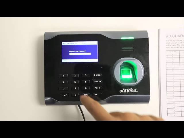 Máy cảm biến vân tay