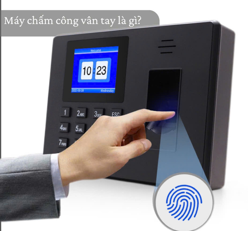 Máy chấm công vân tay