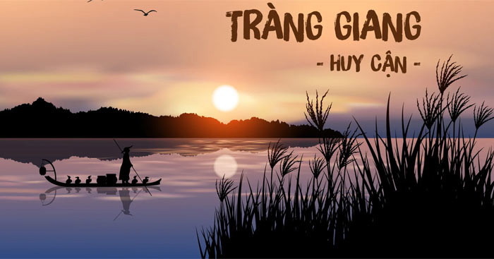Hình ảnh thiên nhiên trong bài thơ Tràng Giang