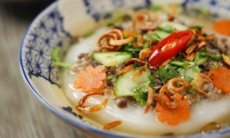 Bánh đúc nóng