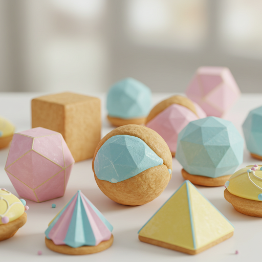 Bánh quy hình học 3D