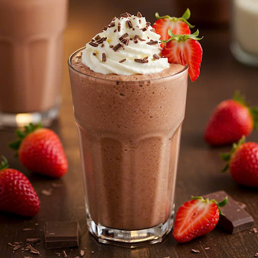 Milkshake Socola Và Dâu