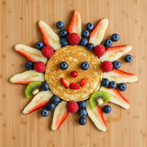 Pancake hoa quả mặt trời