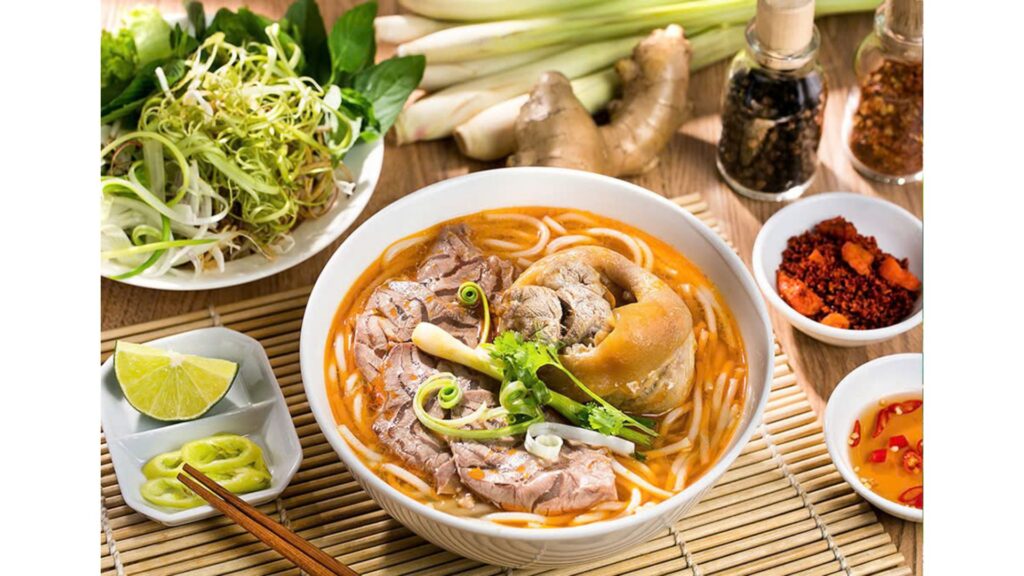 Bún bò Huế đậm vị ngon