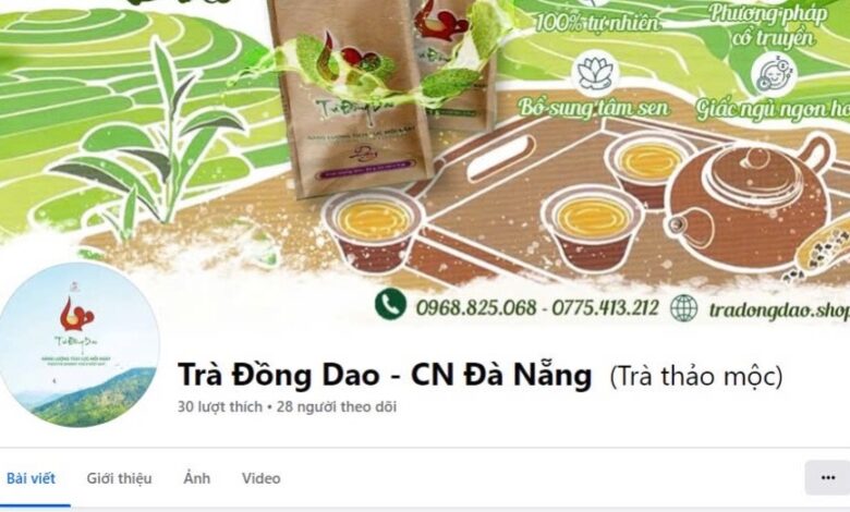 trà thảo mộc Đồng Dao