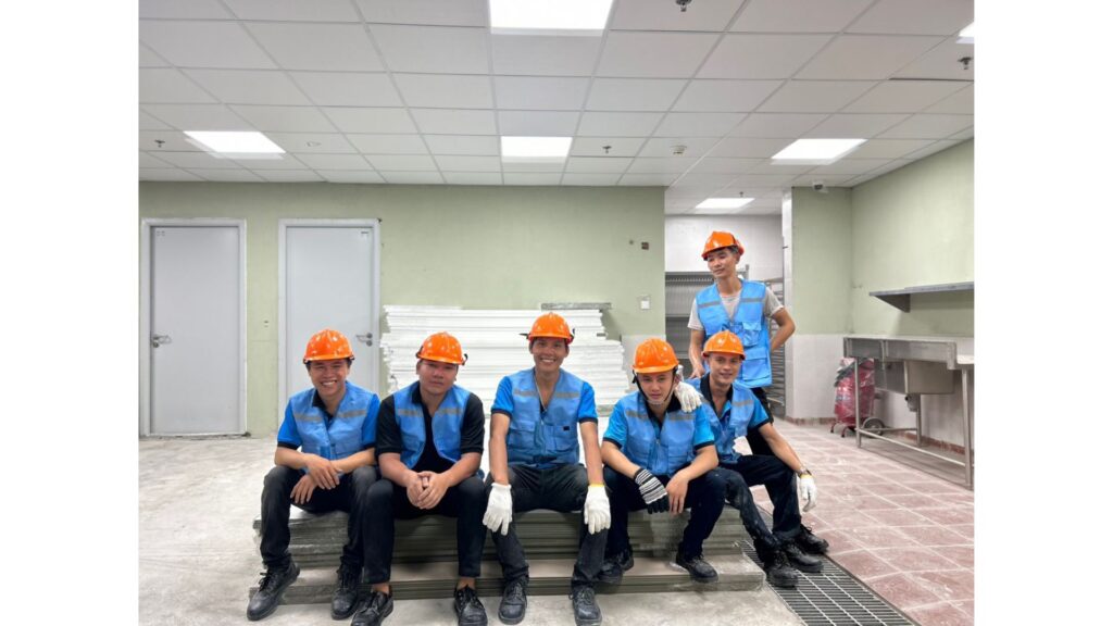 Lắp đặt chuyên nghiệp – Tiến độ nhanh, kỹ thuật chính xác