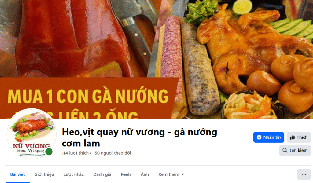 heo vịt quay Nữ Vương