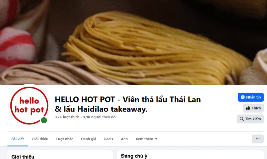 Fanpage HELLO HOT POT
