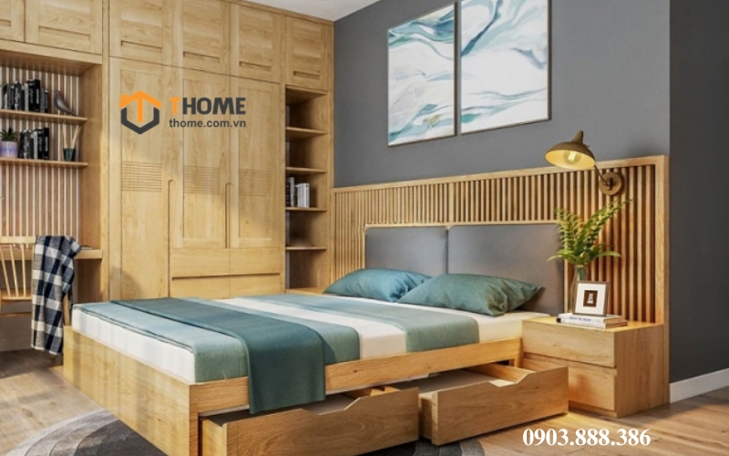 Báo giá và tư vấn thiết kế nội thất gỗ sồi tại Đà Nẵng