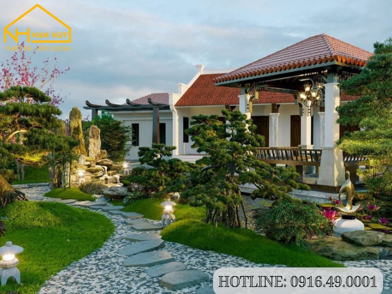 Biệt Thự Mái Thái – Nhà Vườn Đẳng Cấp