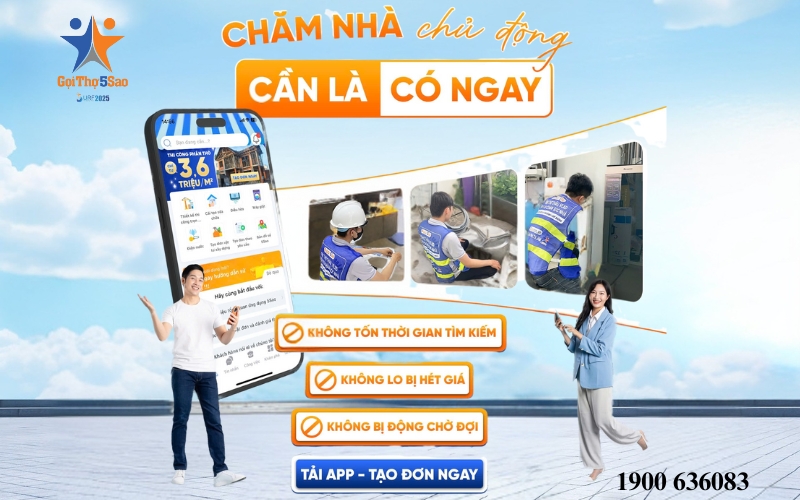 Đặt dịch vụ xây dựng và sửa chữa nhà tiện lợi