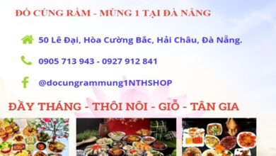 Đồ Cúng Rằm & Mùng 1- NTH_SHOP Đầy Đủ, Chuẩn Tâm Linh, Giao Tận Nơi