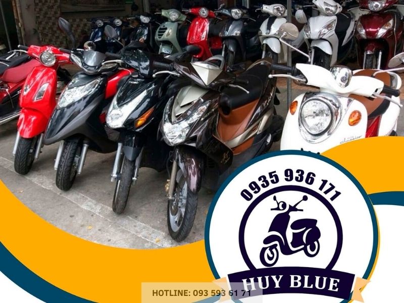 Các dòng xe máy cho thuê tại Huy Blue