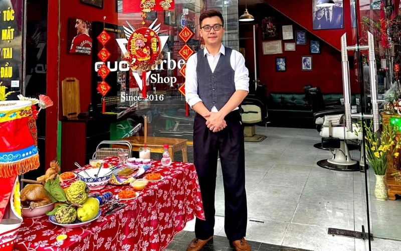Không gian thiết kế hiện đại, phong cách đậm chất nam tính