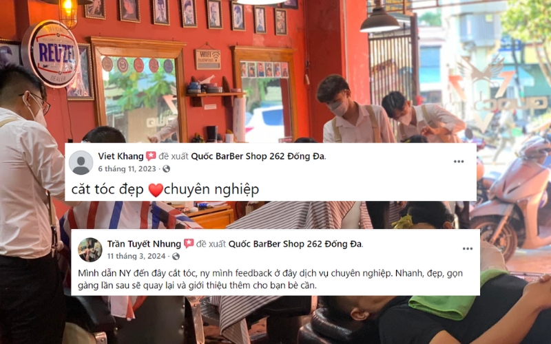 Phản hồi thực tế từ khách hàng trên Facebook