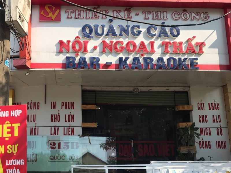 Quảng cáo sao Việt 215 Quốc Lộ 9 Đông Hà