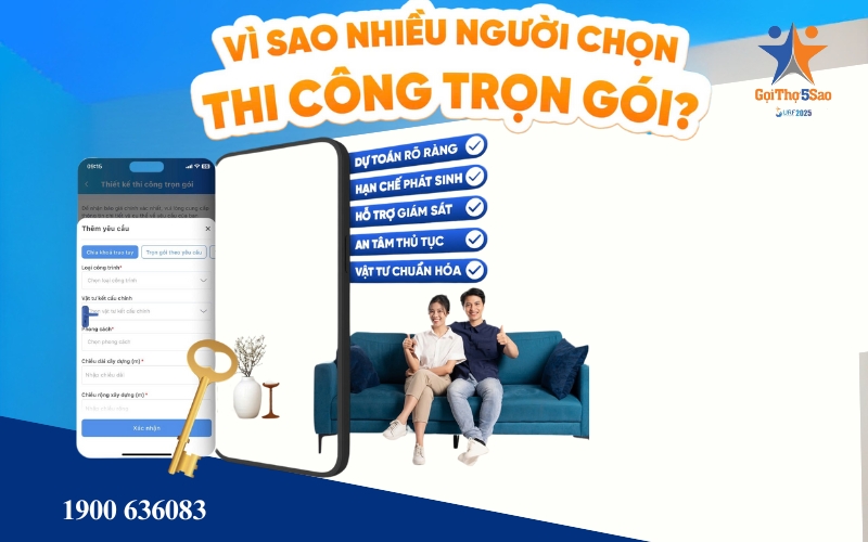 Tính năng bảo hành và theo dõi tiến độ công việc ngay trên app