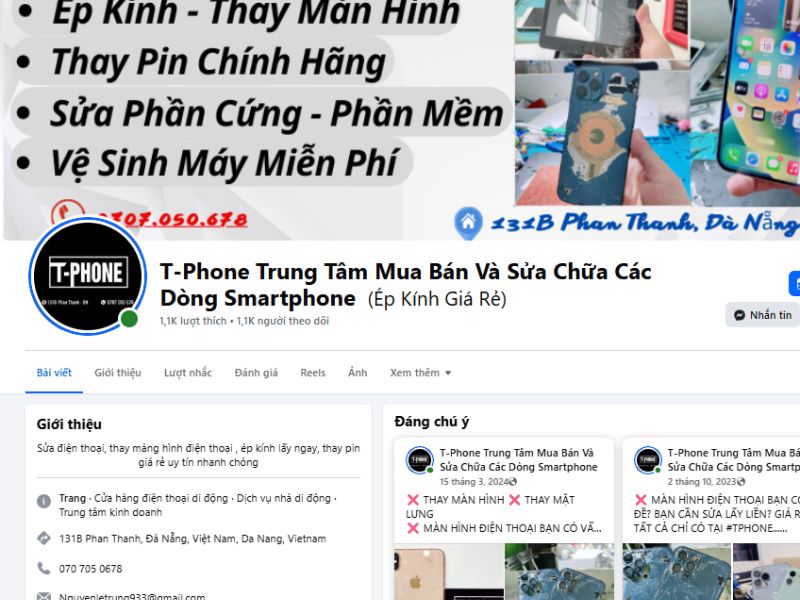 T-Phone – Trung Tâm Mua Bán Và Sửa Chữa Các Dòng Smartphone luôn là lựa chọn hàng đầu của hàng ngàn khách hàng