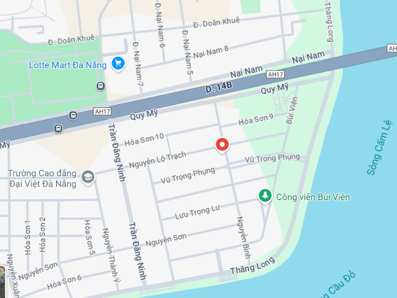 Nằm ngay ngã tư đường Nguyễn Bình và Vũ Trọng Phụng, căn nhà sở hữu lợi thế 2 mặt tiền thông thoáng