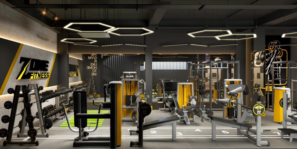 phòng tập gym ZONE Fitness-59 Lê Lợi 