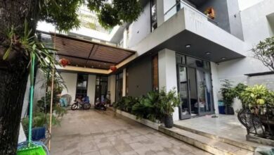 Mặt tiền biệt thự Đà Nẵng tại đường Trần Kim Xuyến